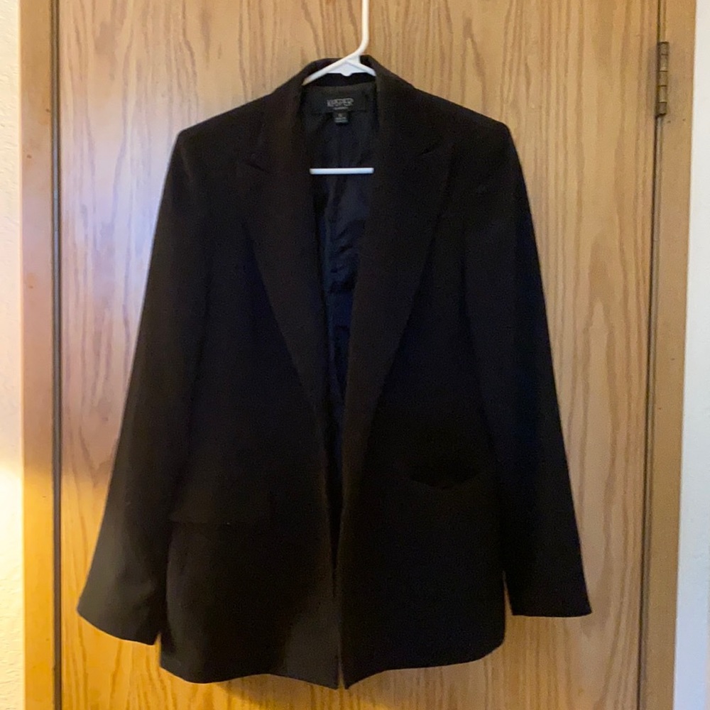 Kasper black suit jacket